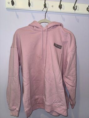 Ganni Pink Hooded Sweatshirt